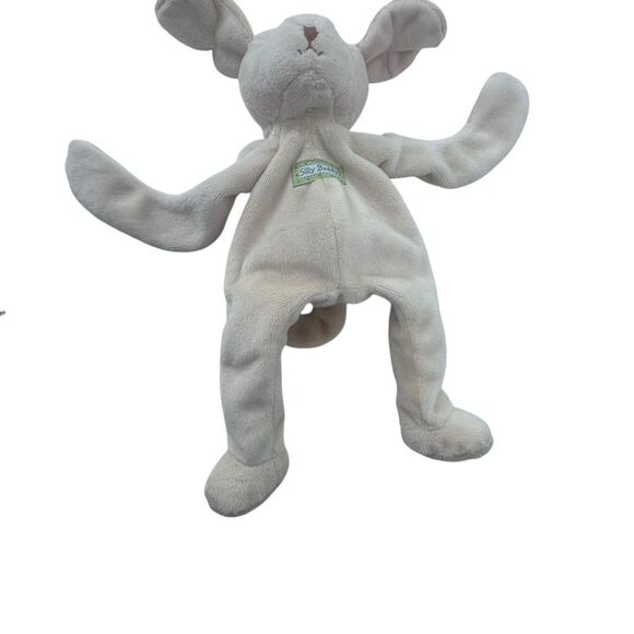 Bunnies by the Bay Silly Buddy Plush Puppy Dog Floppy Lovey Security Blanket 10" - Picture 5 of 12